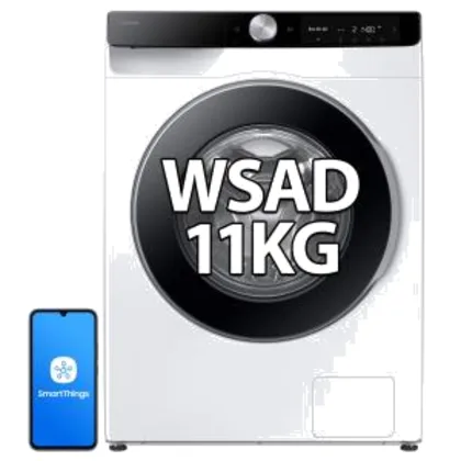 Pralka SAMSUNG Seria 6000 WW11DG6B85LKU4 11kg 60cm 1400obr AI EcoBubble, Energy Mode