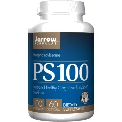 PS100 Fosfatydyloseryna 100 mg SoyFree 60 kapsułek JARROW FORMULAS