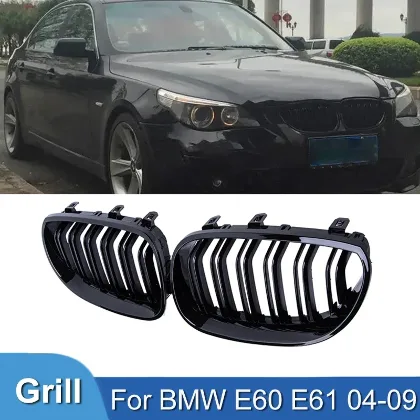 Pulleco Samochodowa przednia kratka zderzaka Nerkowe wyścigowe kratki do BMW E60 E61…