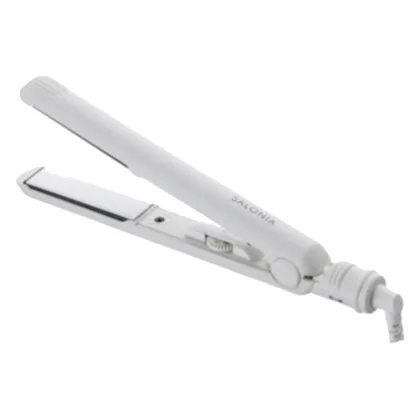 SALONIA - Mini Hair Straightener (100-240V) - 1szt. - SL-010SW - White