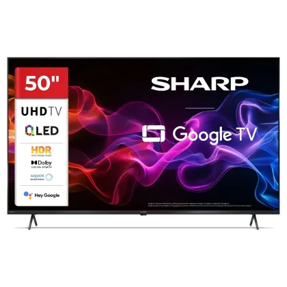 Sharp 50HP5765E 50" QLED 4K Google TV Dolby Vision Dolby Atmos HDMI 2.1 DVB-T2