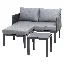 SIENA GARDEN Zestaw mebli ogrodowych »Cosmo« 3 elementy