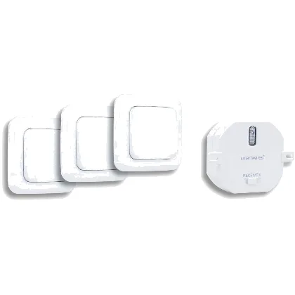 Smartwares Zestaw włączników światła, 1000 W, 3 włączniki, zasięg 30 m