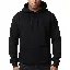 Smith & Solo Męska bluza z kapturem – bluza z okrągłym dekoltem – długi rękaw – slim fit