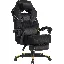SONGMICS Krzesło do gier, ergonomiczna konstrukcja, obciążenie do 150 kg
