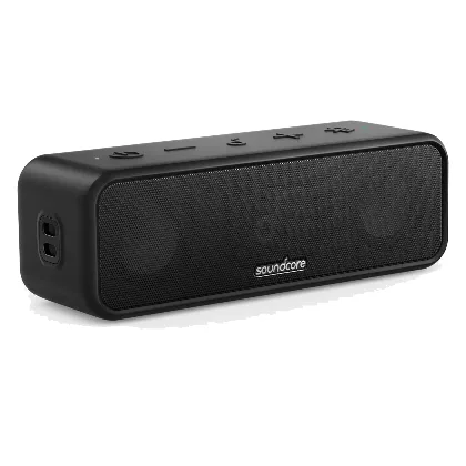 soundcore przenośny głośnik Bluetooth soundcore 3, IPX7, 24 h (czarny)