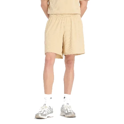 Spodenki męskie New Balance MB61V17CABC – żółte