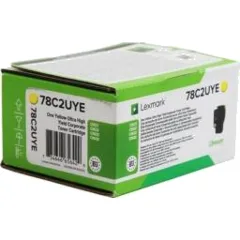 Toner Lexmark 78C2UYE Yellow Oryginał (78C2UYE)